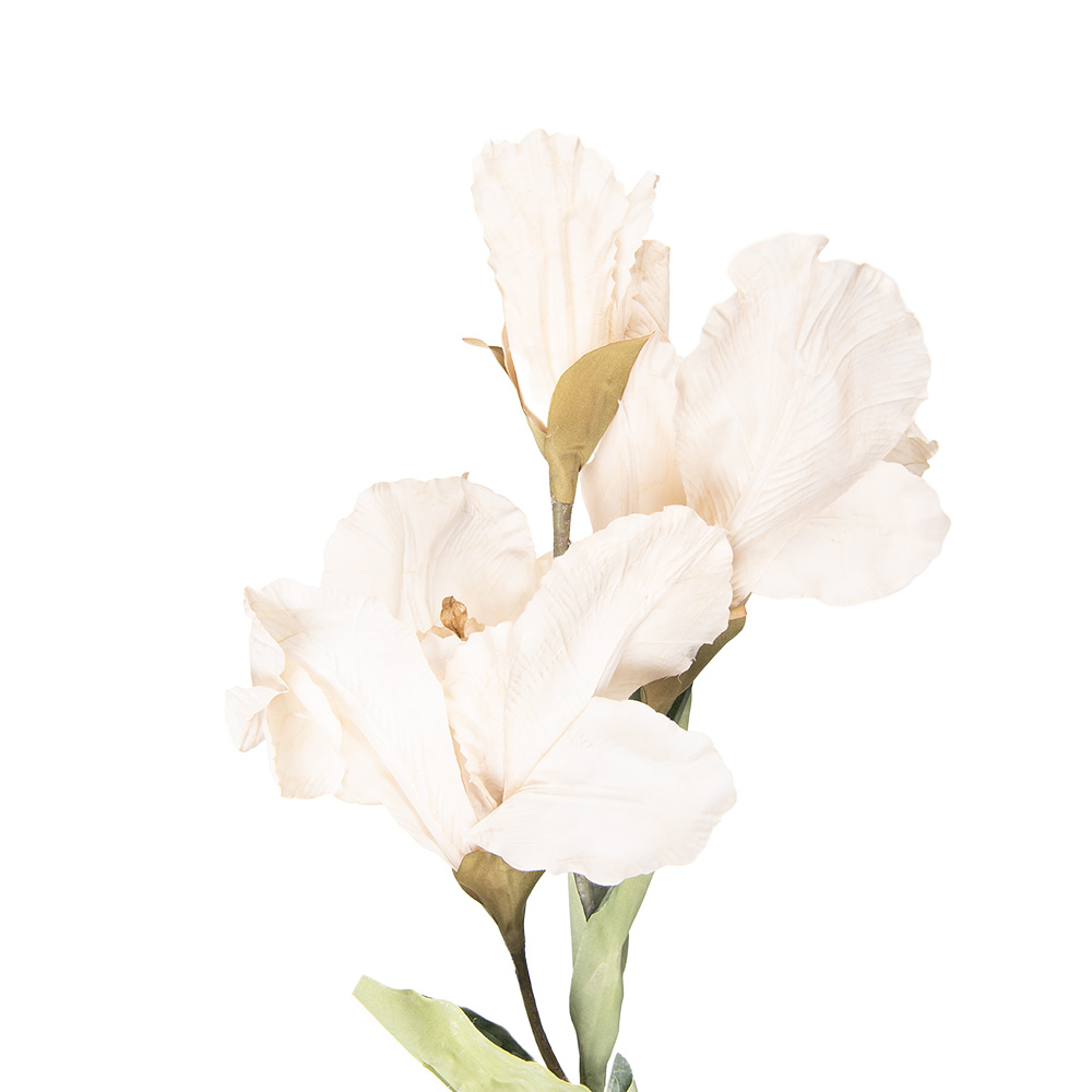 [5PL0256BE] Decoratie tak met bloemen 10x18x85 cm