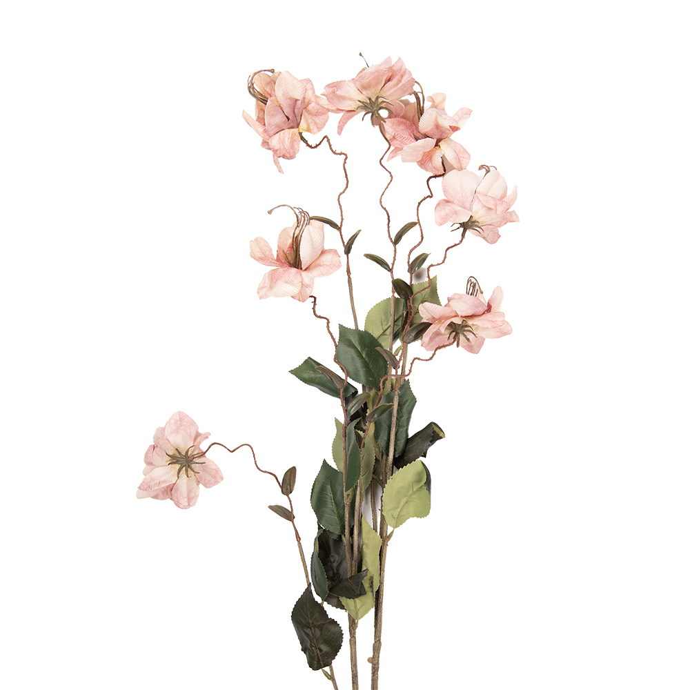 [5PL0258P] Decoratie tak met bloemen 14x14x120 cm