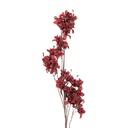 Branche de décoration avec fleurs Rouge Brun 14x16x120 cm