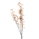 Decorative Artificial Branch with flowers Pink Brown 15x15x135 cm