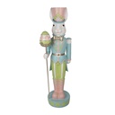 Decoratie konijn 40x33x122 cm