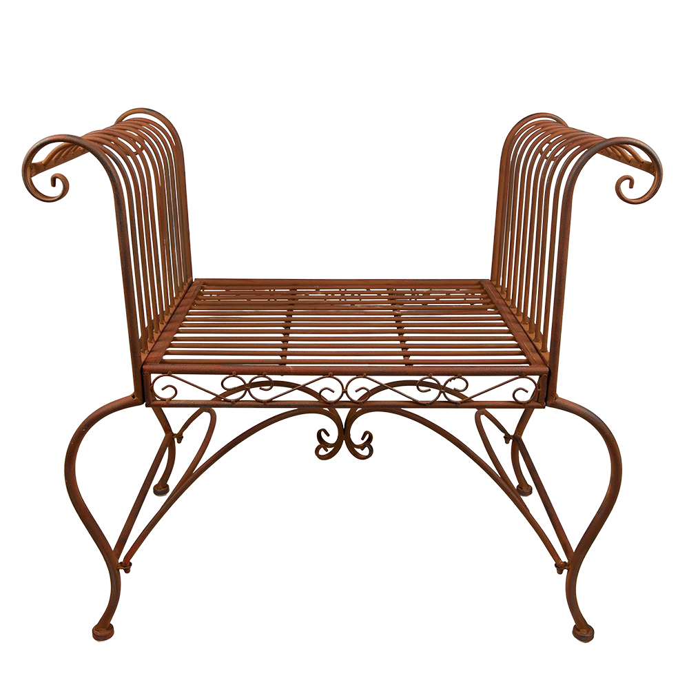 [5Y1030] Chaise de jardin Marron 76x41x71 cm