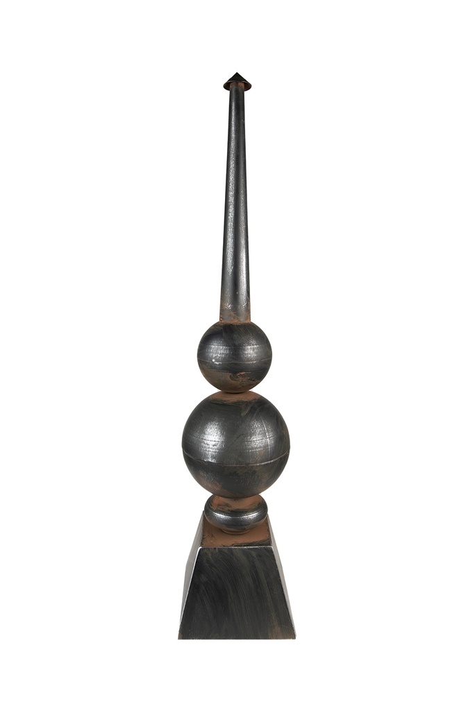 [5Y1110] Decoration Black 19x19x89 cm