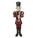 Decoration Statue Soldier Red, Green 47x38x155 cm