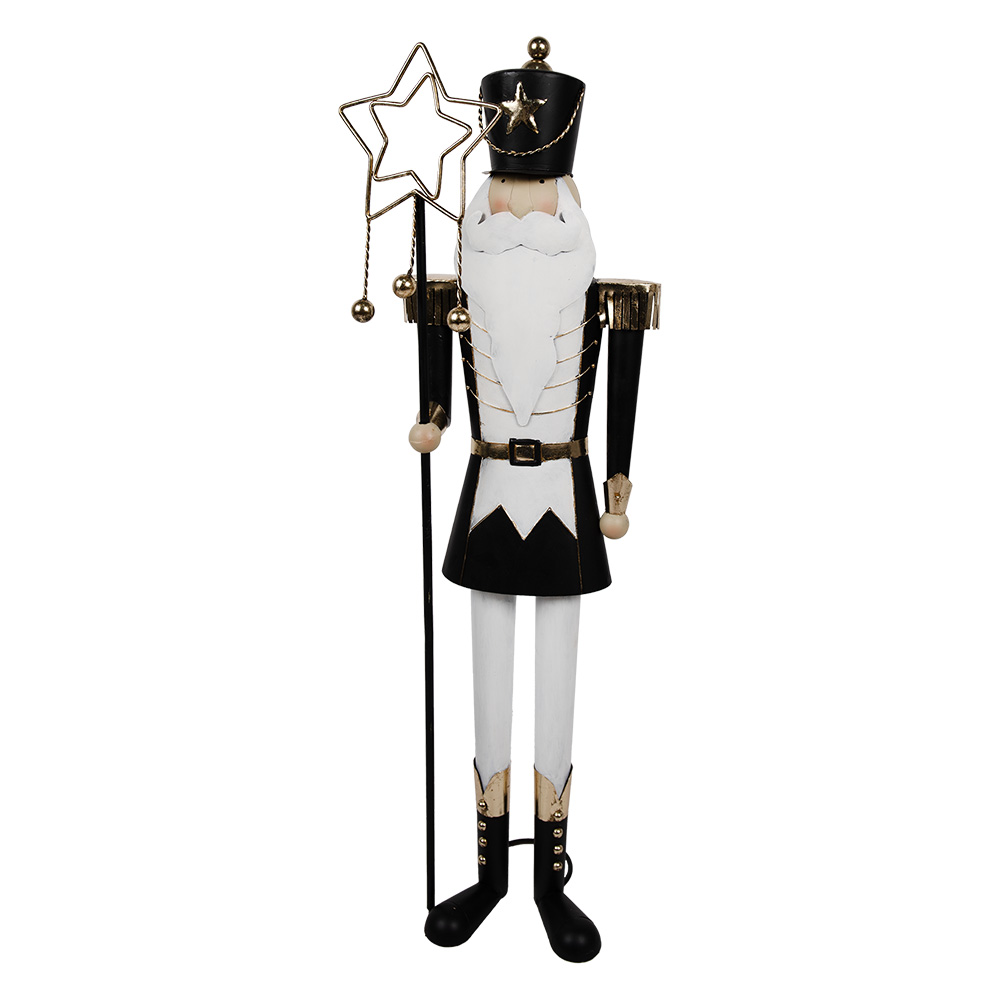 [5Y1240] Decoratie notenkraker 30x23x103 cm