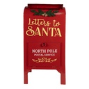 Letterbox Red 33x26x67 cm