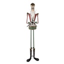 Decoration Nutcracker Red Green 38x47x183 cm