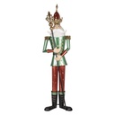 Decoration Nutcracker Green Red 64x48x235 cm