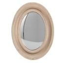 Specchio da Parete Beige 24x5x32 cm