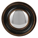 Miroir mural Marron, Gris Ø 23x3 cm