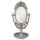 Table mirror Silver Color 17x13x30 cm
