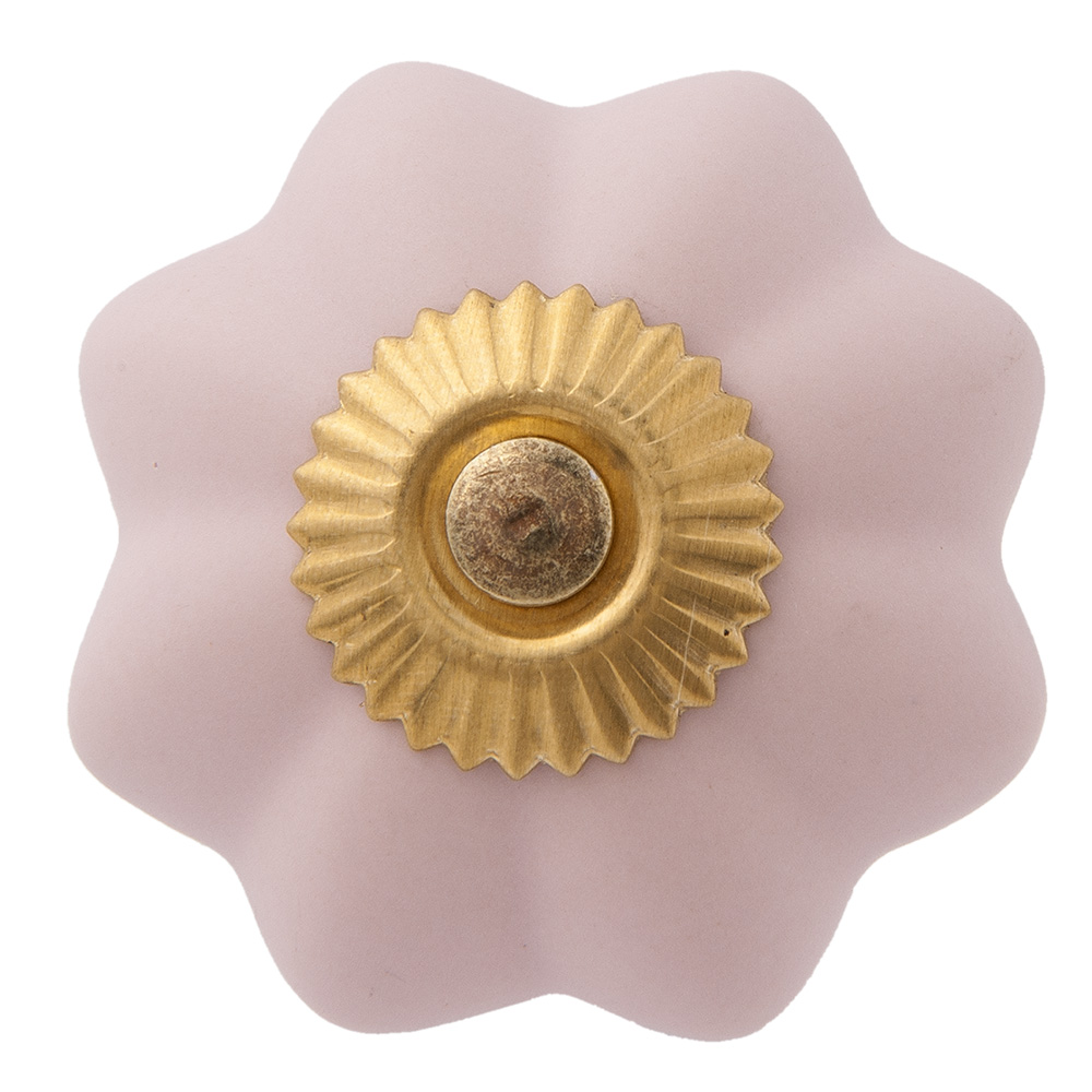 [63803] Doorknob Pink Ø 4x3 cm / S3 cm