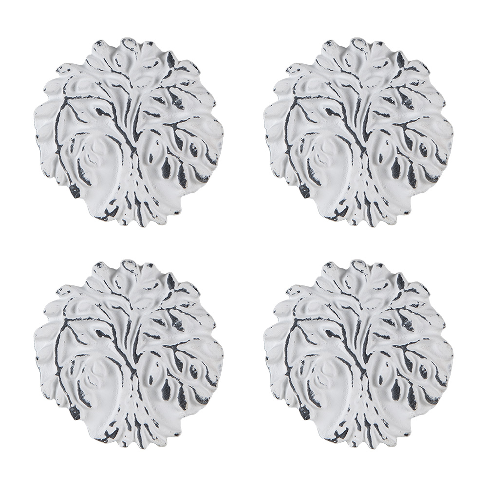 [64892] Doorknob White Ø 4x3 cm / S3 cm