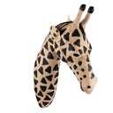 Wanddecoratie giraf 11x30x43 cm