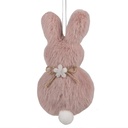 Decoratie Pendentif konijn 6x2x11 cm