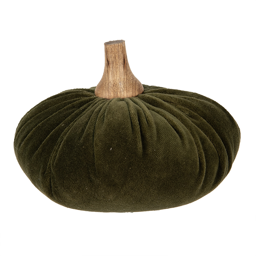 [65429] Decoration Pumpkin Green Ø 15x12 cm