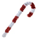 Christmas Decoration candy cane Red White 26x7x95 cm