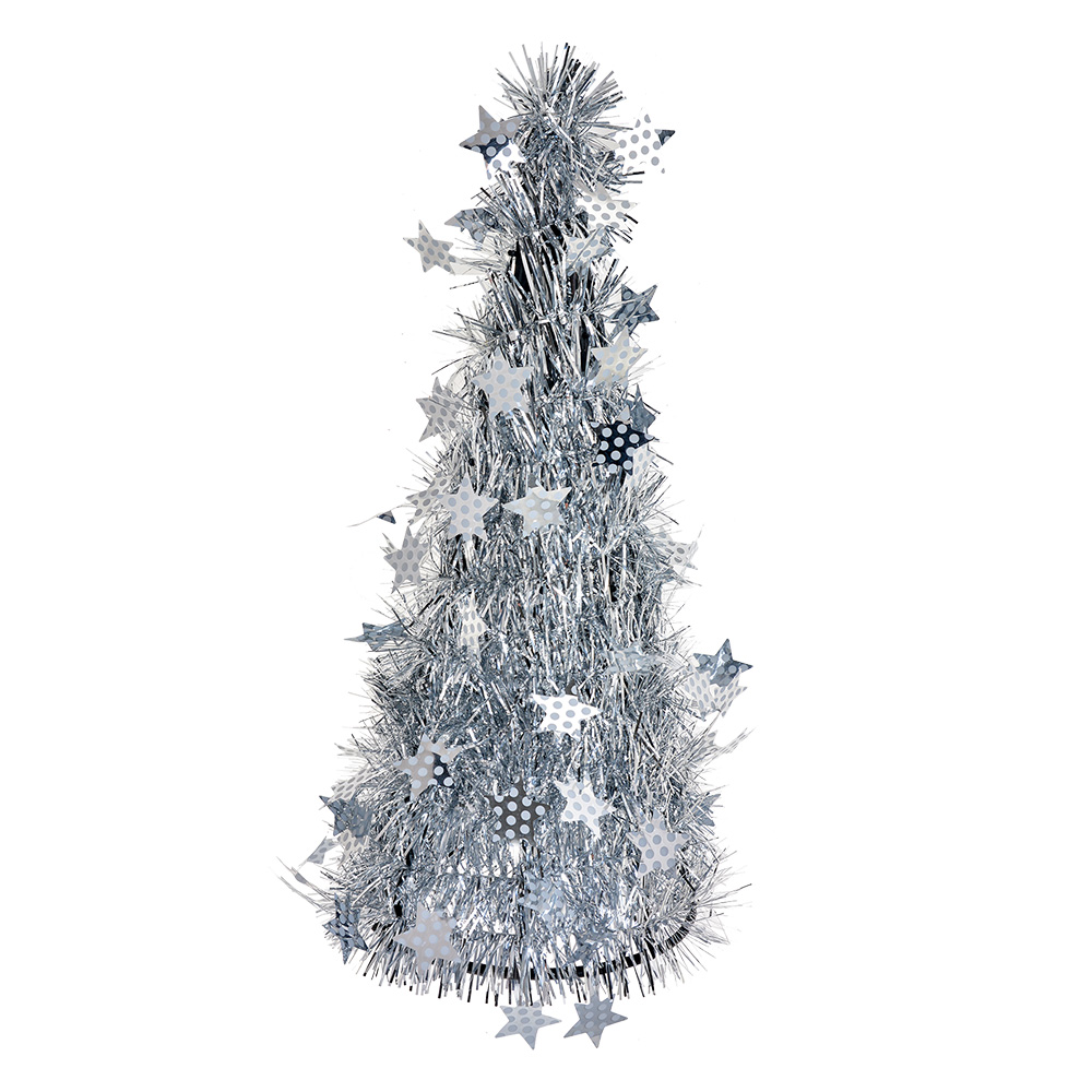 Decoratie kerstboom Ø 17x38 cm