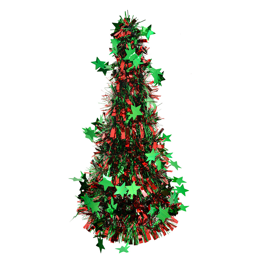 Decoratie kerstboom Ø 17x38 cm