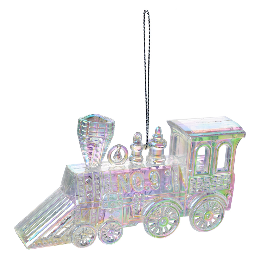 Decoratie hanger locomotief  12x2x7 cm