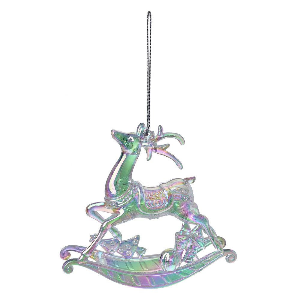 [65604] Decoratie hanger rendier 11x3x10 cm