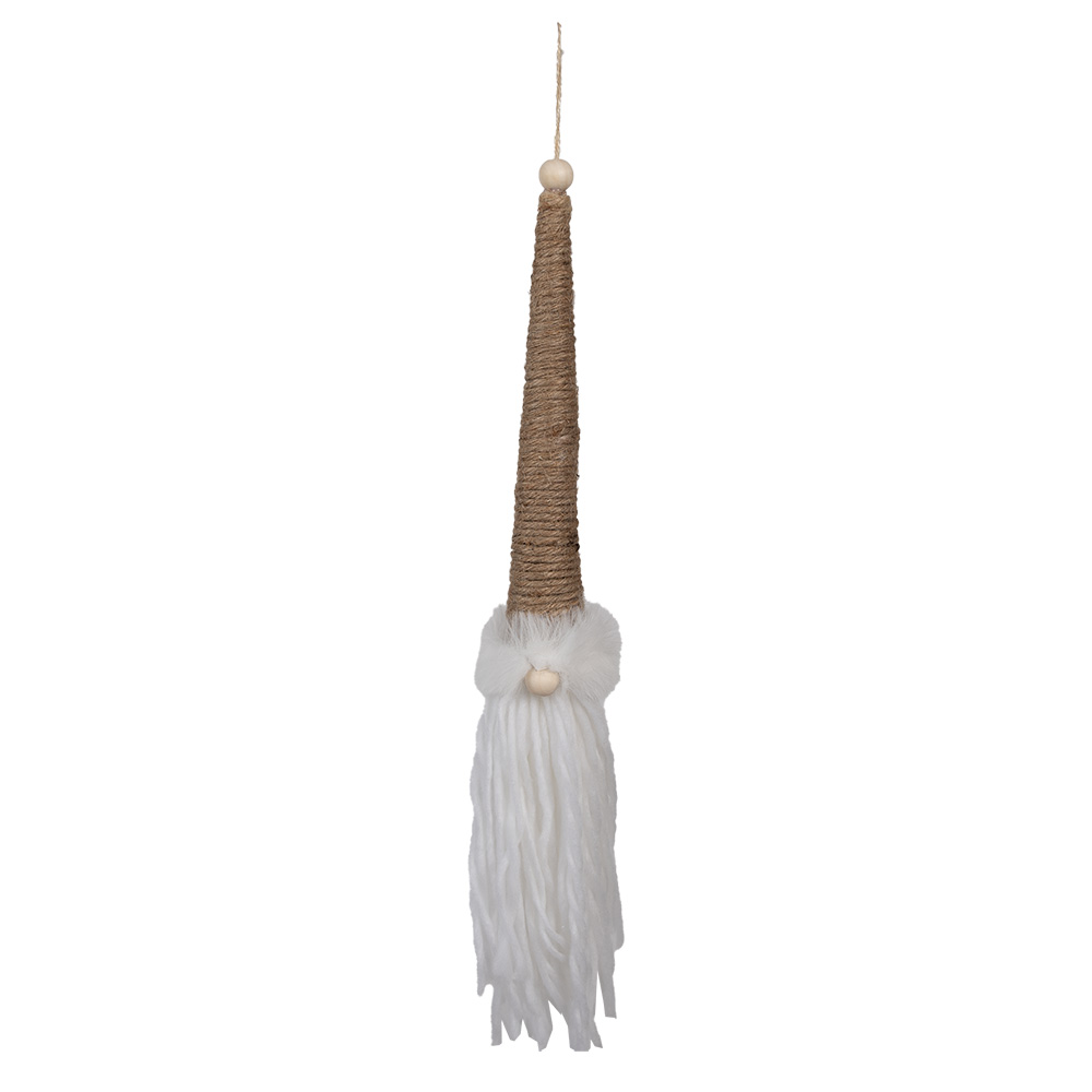 Decoratie hanger kabouter 6x6x48 cm