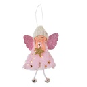 Decoratie hanger engel 8x3x15 cm