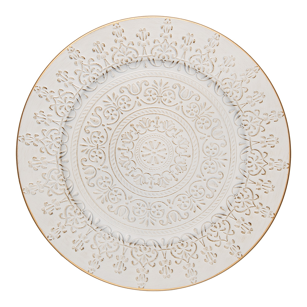 [65762] Presentation Plate White Ø 33x1 cm