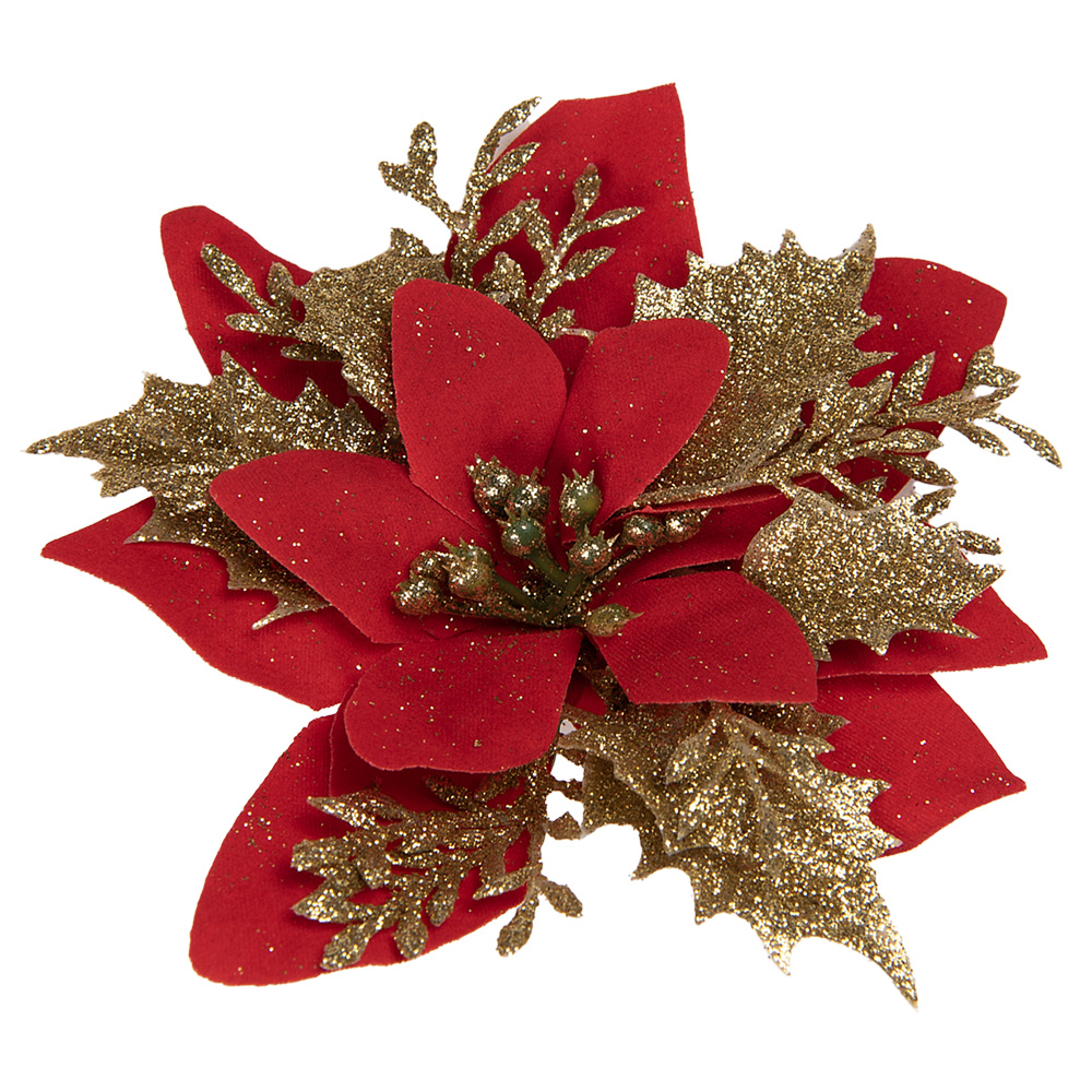 Decoratie Kerst Ø 14x5 cm