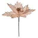 Décoration de Noël Fleur Beige  Ø 31x32 cm