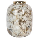 Vase décoratif Beige Marron Ø 17x22 cm