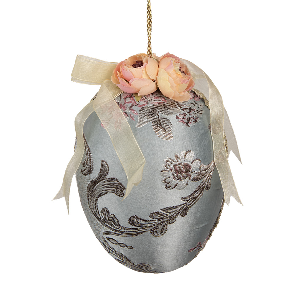 [65938] Pendentif décoratif uf Bleu Ø 15x21 cm