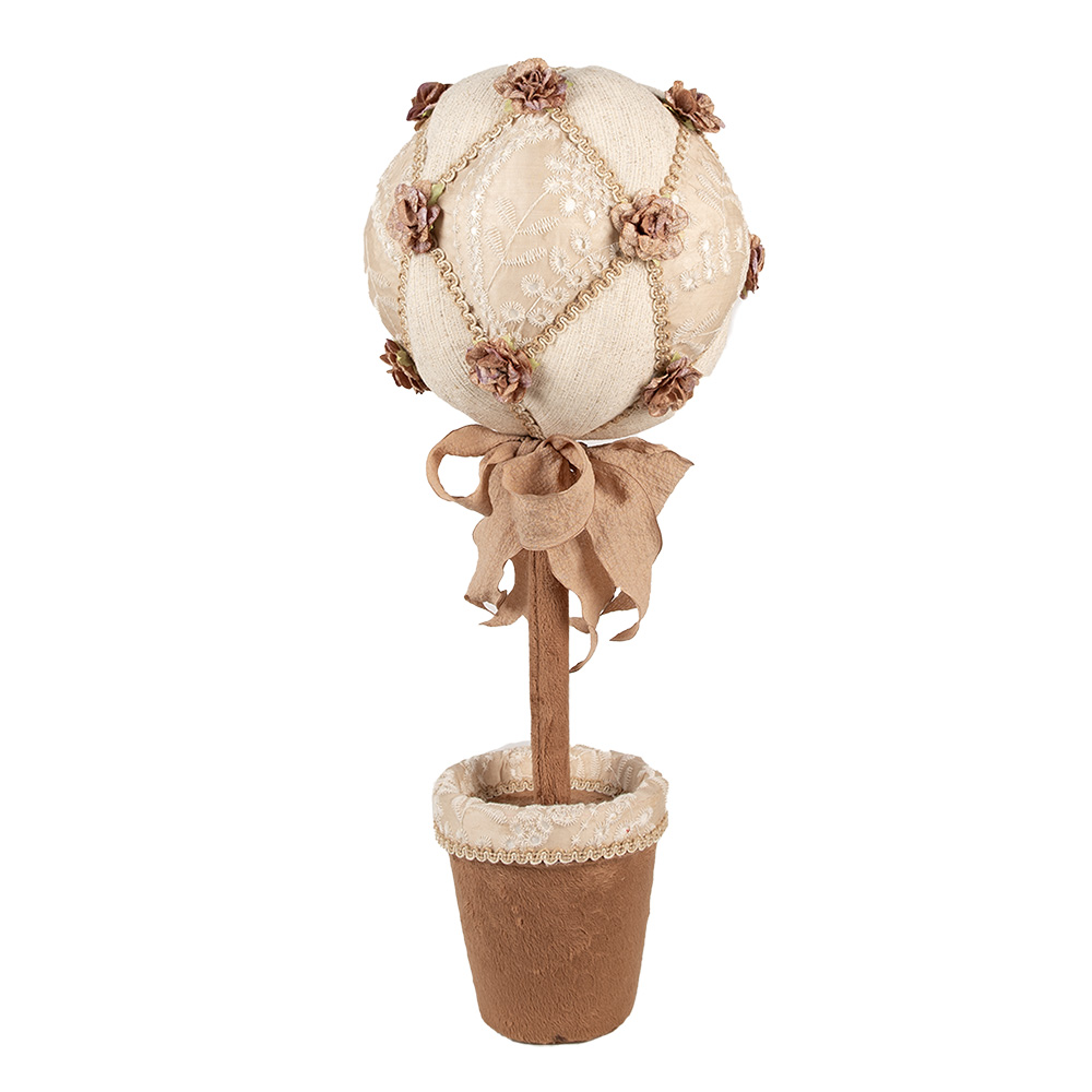 [65951] Deko Blumen Beige Ø 20x50 cm