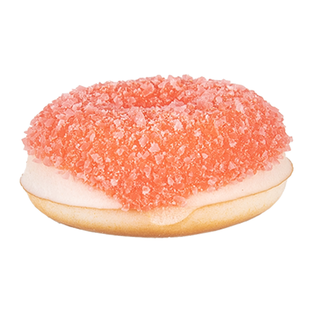 [65980P] Decoration donut Red Ø 6x2 cm