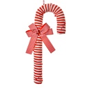 Weihnachtsdeko Anhänger Zuckerstange Rot Weiß 12x4x36 cm