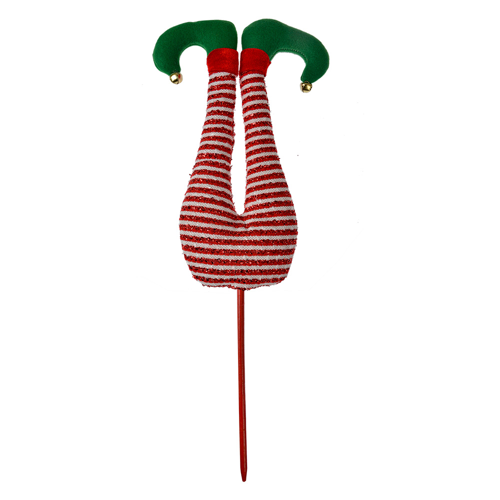 [66194] Decoratie Kerst Elfenbenen 19x4x52 cm