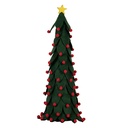 Decoratie kerstboom Ø 15x45 cm