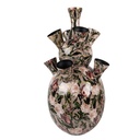 Decorative Vase Grey Pink Ø 30x63 cm