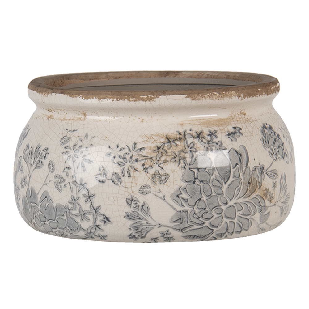 [6CE1254S] Bloempot Ø 16x8 cm