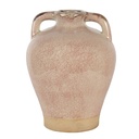 Vase Pink, Beige Ø 19x25 cm