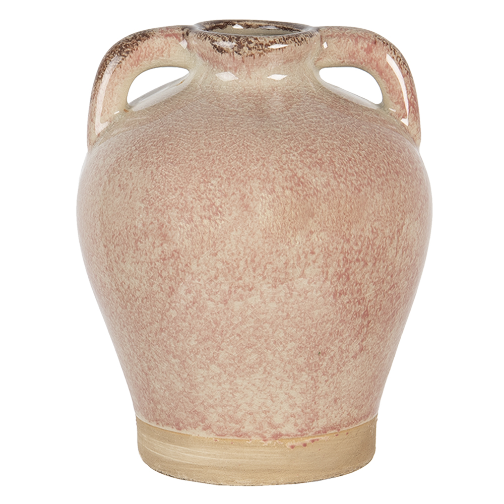 [6CE1266S] Vase Pink Ø 16x20 cm