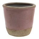 Blumentopf für Innen Rosa, Beige Ø 19x19 cm
