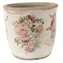 Blumentopf für Innen Rosa, Beige Ø 14x13 cm