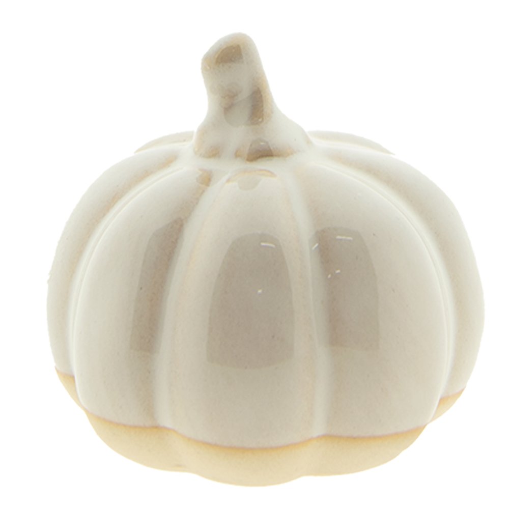 [6CE1499] Decoratie pompoen Ø 9x8 cm