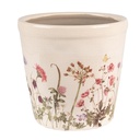 Blumentopf für Innen Rosa, Beige Ø 14x13 cm