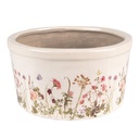 Flower Pot Inside Pink, Beige Ø 19x10 cm