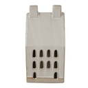 Décoration maison avec LED Beige 8x6x15 cm