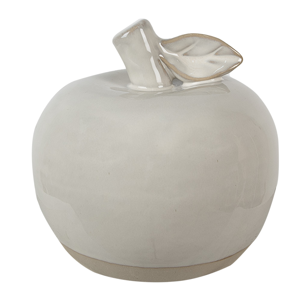 [6CE1592S] Decoration Apple Beige Ø 8x8 cm
