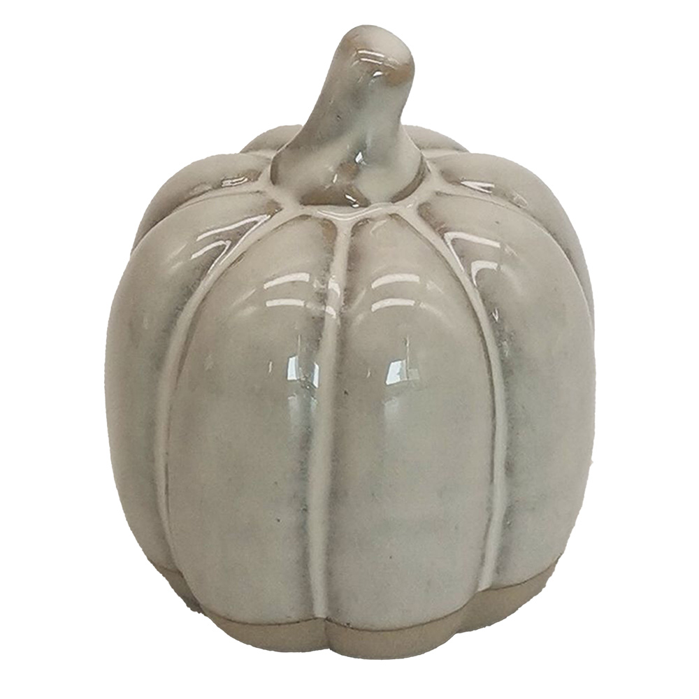 Decoratie pompoen Ø 6x7 cm