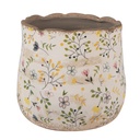 Decoratie bloempot Ø 18x16 cm